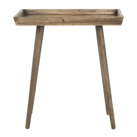 Safavieh 25.25 x 23.5 x 15.75 in. Nonie Tray Accent Table, Chocolate ACC5701B